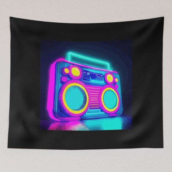 Item preview, Neon Boom Box   designed and sold by ShakiraRow.