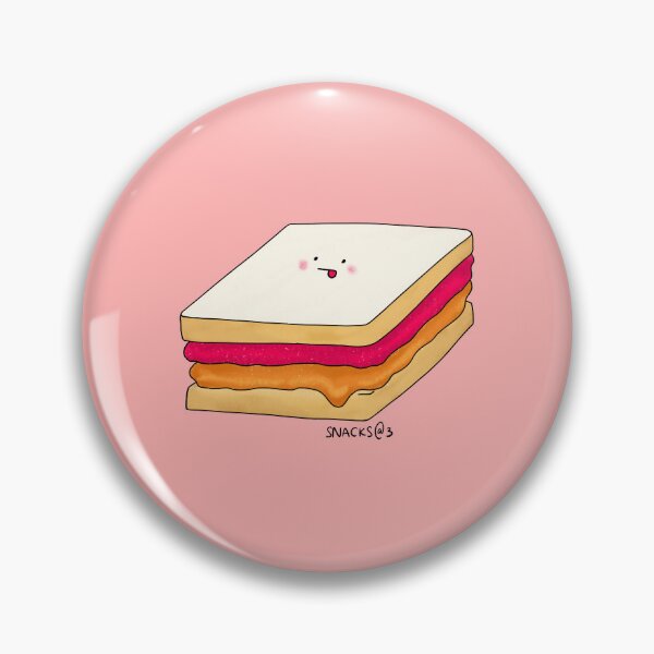 Item preview, Peanut Butter and Jelly Sandwich designed and sold by Snacks-At-3.
