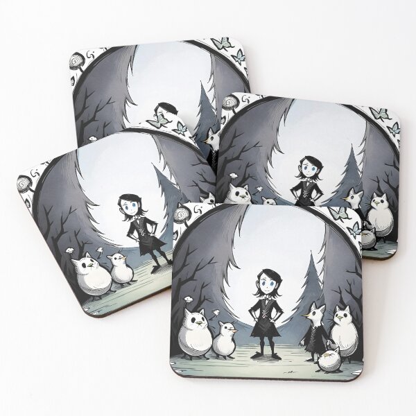 Item preview, Gothic boy In haunted woods designed and sold by Printsalotl.