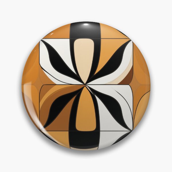Item preview, Colorful fantasy pattern brown beige caramel nougat chocolate ornaments designed and sold by G-M-Designs.