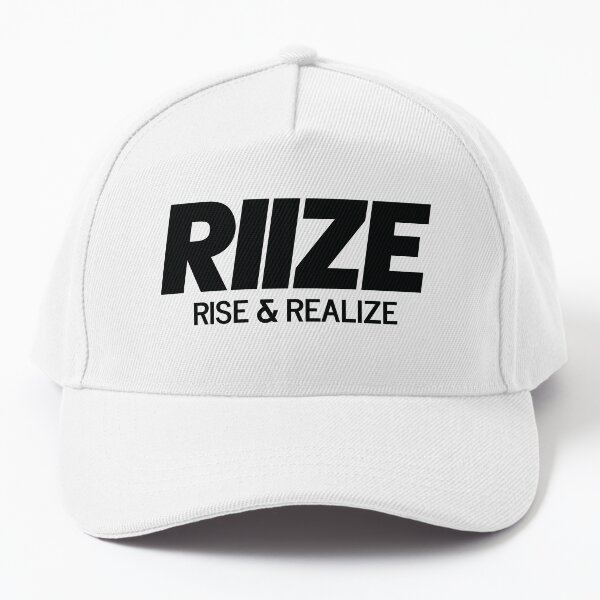 RIIZE - RISE & REALIZE Debut Logo (Black) | Kpop Merch Gift for