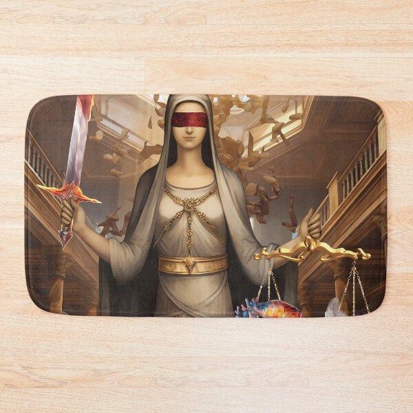 Item preview, Lunar Halo Tarot: Justice designed and sold by lunarhalomedia.