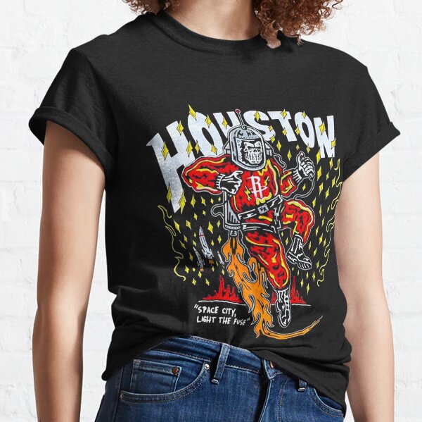 Warren Lotas Houston Rockets Space City Light NBA Unisex T-Shirt