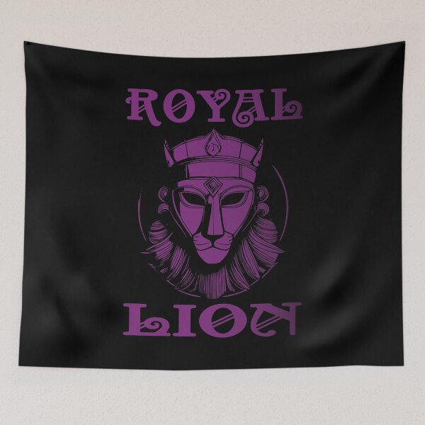 Item preview, Royal Lion - Purple designed and sold by Soulemotion.