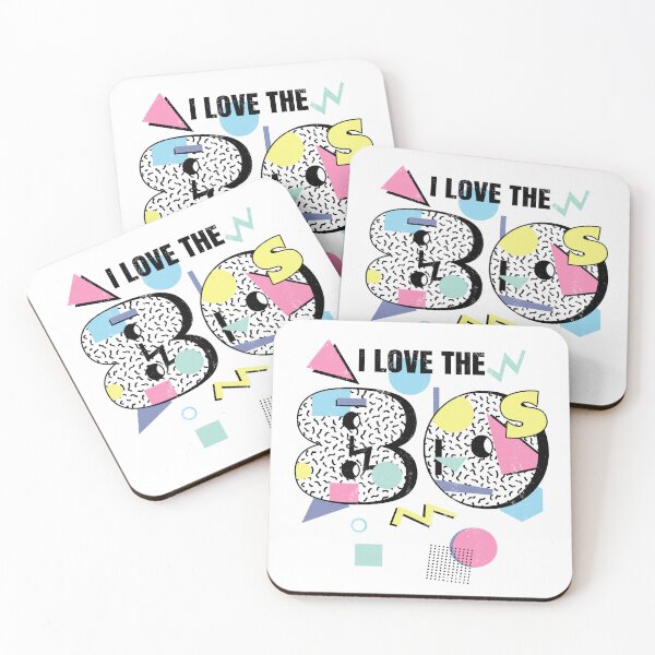 Item preview, I love the 80s Retro Memphis Design 80s designed and sold by gogo-jr.