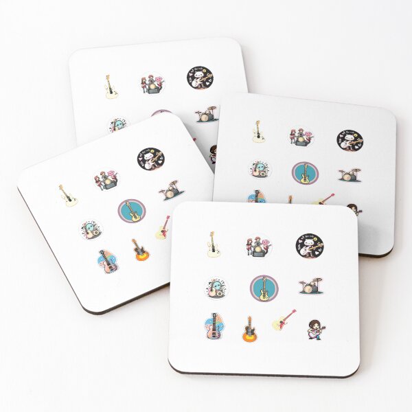 Item preview, Music Stickers - Guitar Stickers - Tunes Sticker Pack Collection designed and sold by Imaginarium Depot - ImaginariumDepot.us.