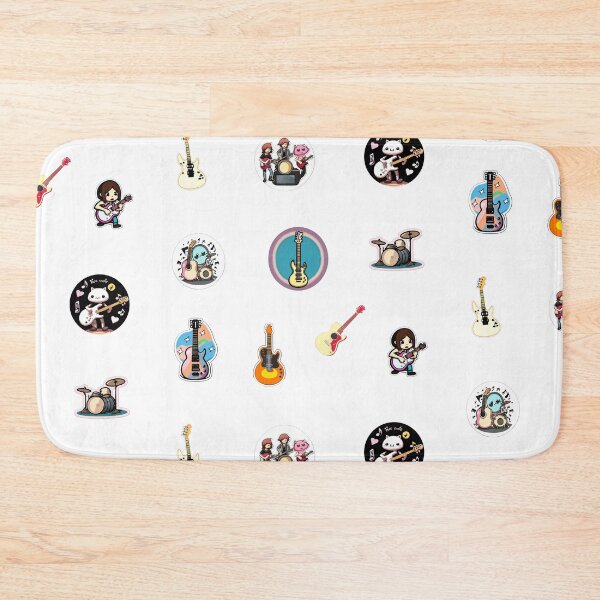 Item preview, Music Stickers - Guitar Stickers - Tunes Sticker Pack Collection designed and sold by Imaginarium Depot - ImaginariumDepot.us.
