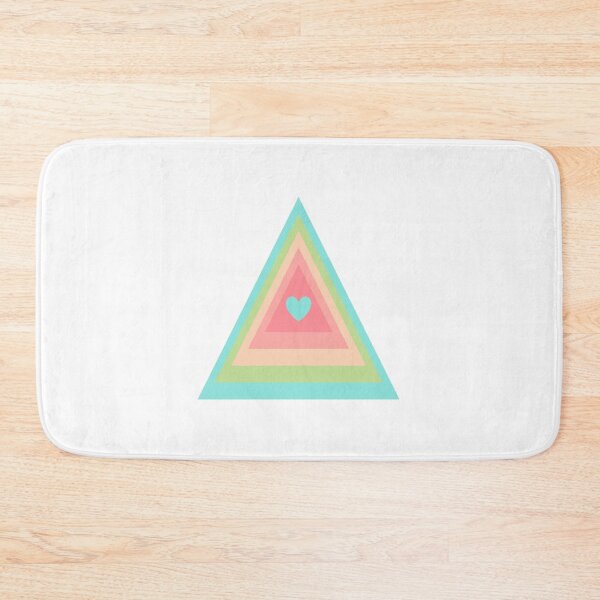 Item preview, Pastel Tones Heart Love Triangle designed and sold by EpicCreation.