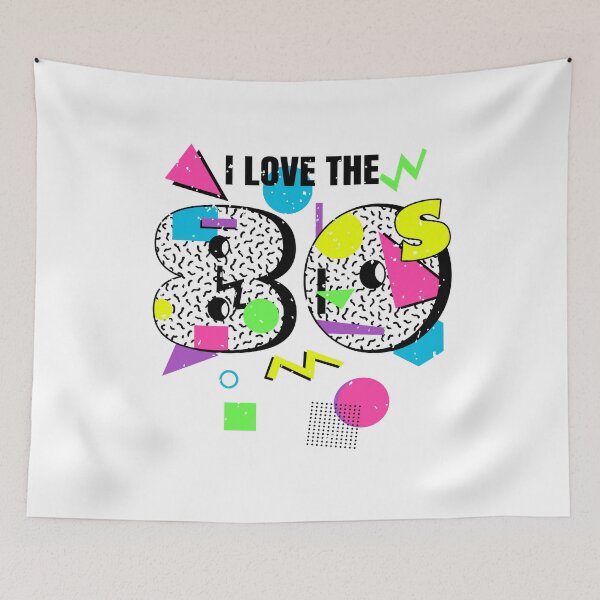 Item preview, I love the 80s Retro Memphis Design 80s designed and sold by gogo-jr.