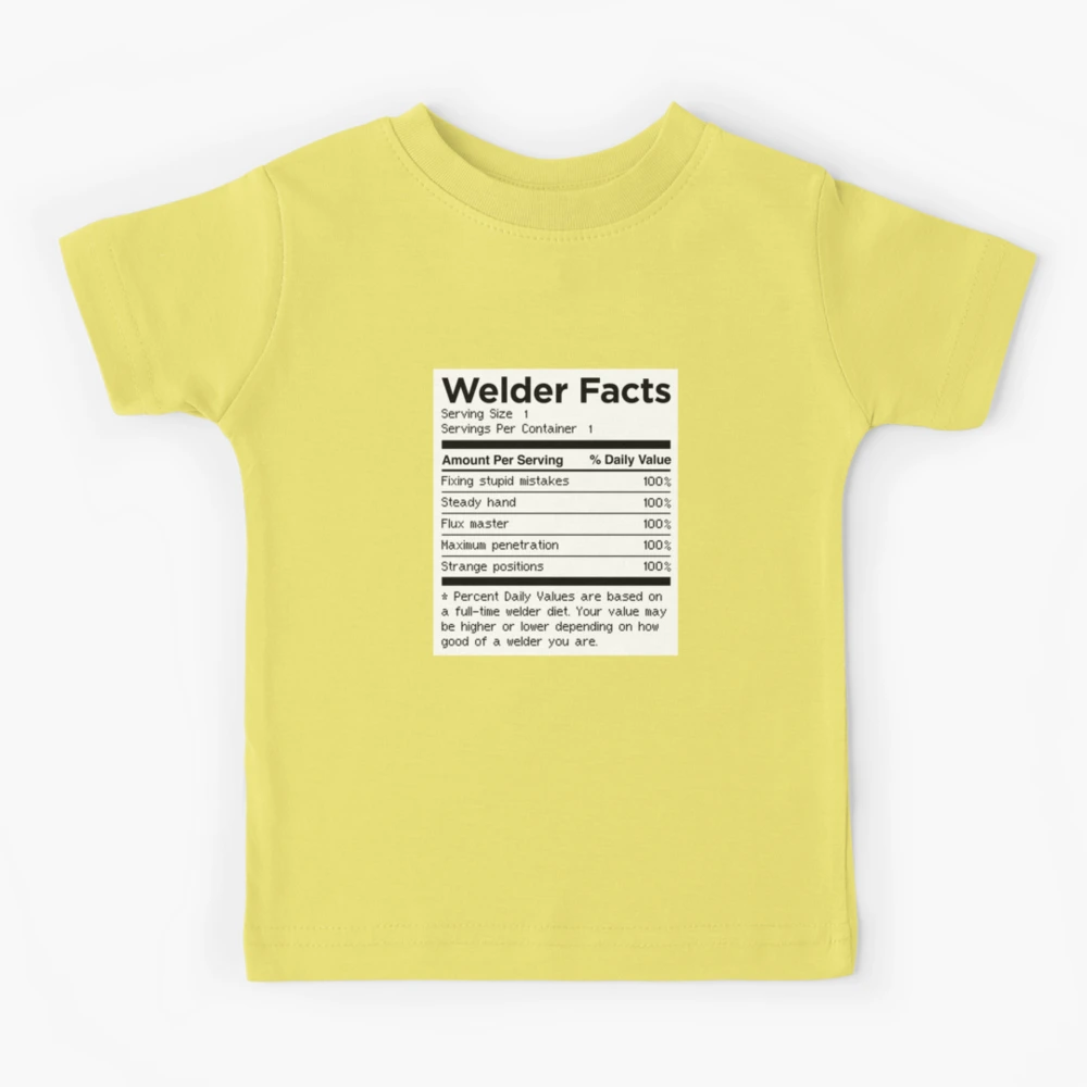 Welder Facts T-Shirt Welder Facts T-Shirt