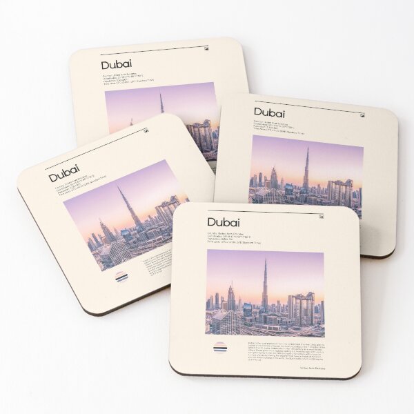 Item preview, Visit Dubai, UAE (Travel poster) designed and sold by RabbitK.