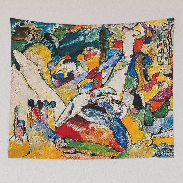 Item preview, Kandinsky | Sketch for Composition II designed and sold by BossyCatHome.
