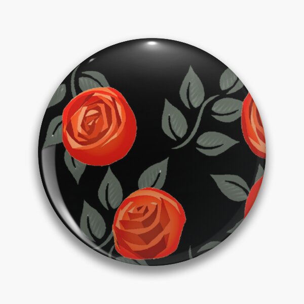 Item preview, Painted red roses on a black background designed and sold by FlowerandDesing.