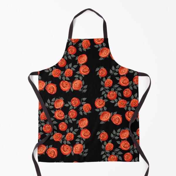Item preview, Painted red roses on a black background designed and sold by FlowerandDesing.