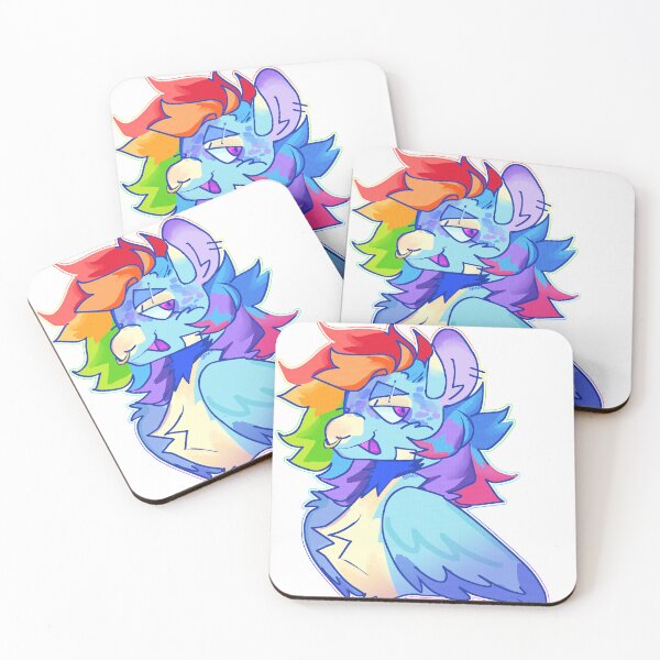 Item preview, Rainbowdash sticker designed and sold by gravebadger.