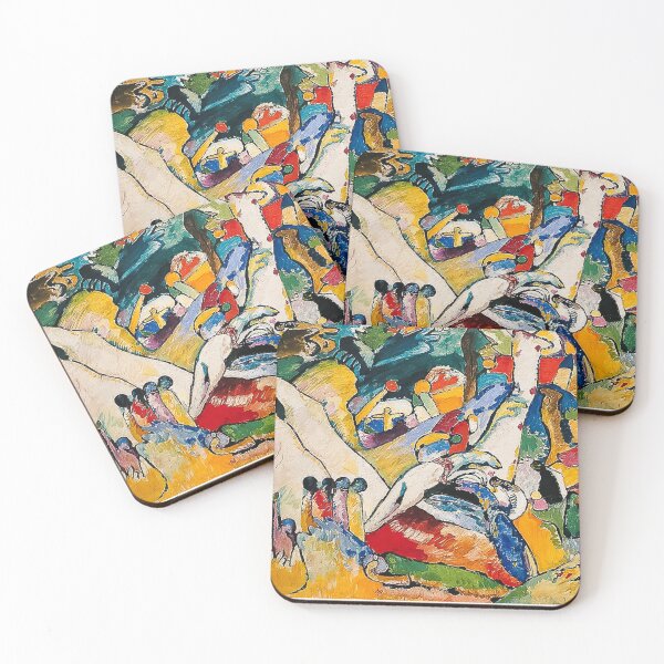 Item preview, Kandinsky | Sketch for Composition II designed and sold by BossyCatHome.