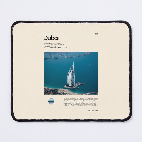 Item preview, Visit Dubai, UAE (Travel poster) designed and sold by RabbitK.