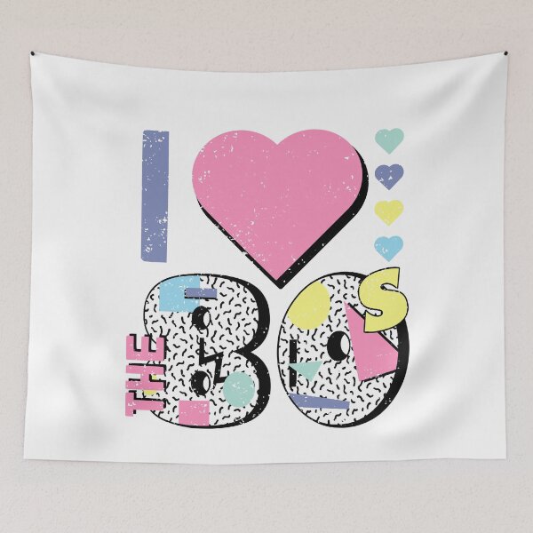 Item preview, I love the 80s Retro Memphis Design 80s designed and sold by gogo-jr.