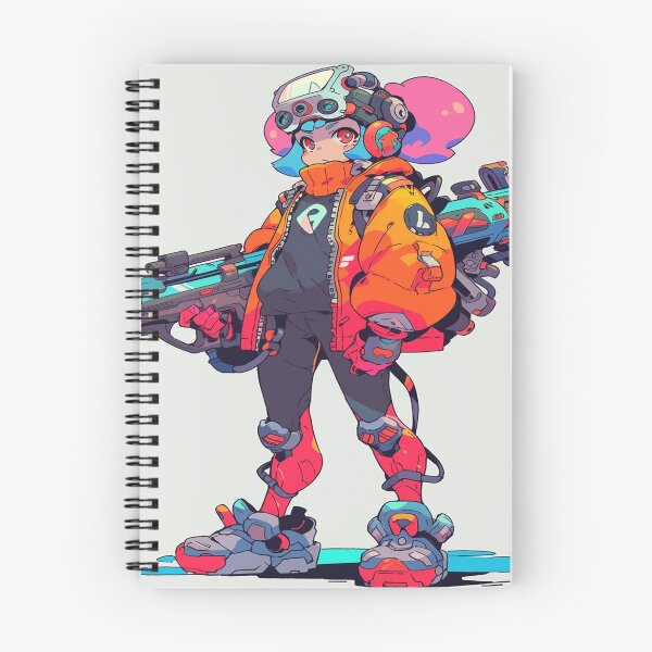 Item preview, Cyberpunk Kawaii Fighter - Firepower  designed and sold by Splatter-arts.