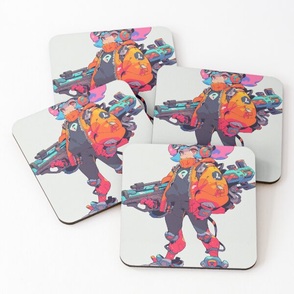 Item preview, Cyberpunk Kawaii Fighter - Firepower  designed and sold by Splatter-arts.