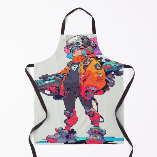 Item preview, Cyberpunk Kawaii Fighter - Firepower designed and sold by Splatter-arts.
