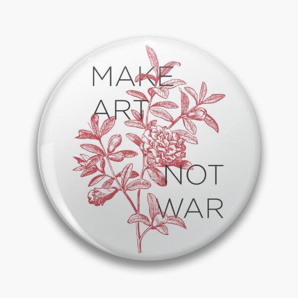 Item preview, Make Art Not War designed and sold by NerdyBerlin.