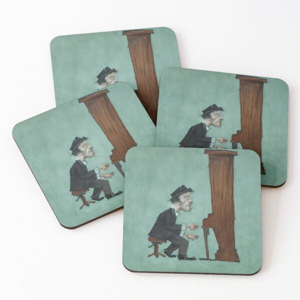 Item preview, The piano has been drinking designed and sold by Glenbobagins.