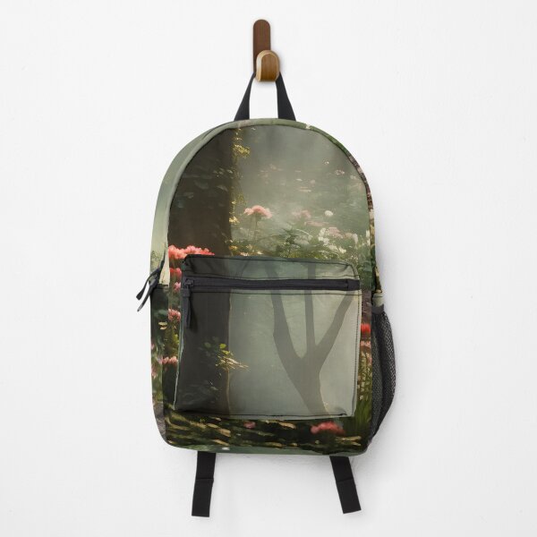 Item preview, Image of a summer morning in the forest in the style of an oil painting designed and sold by Pflugart.