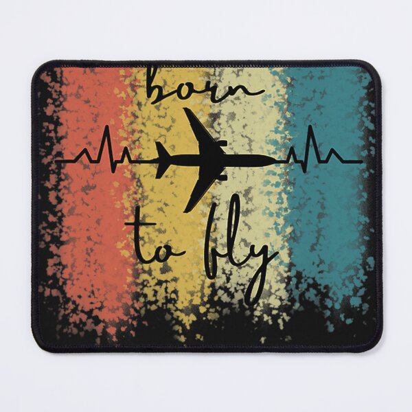 Item preview, Born to Fly, Airplane Static  Funny Pilot  designed and sold by StephanieHenry1.