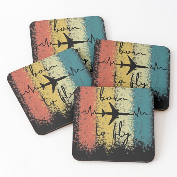 Item preview, Born to Fly, Airplane Static  Funny Pilot  designed and sold by StephanieHenry1.