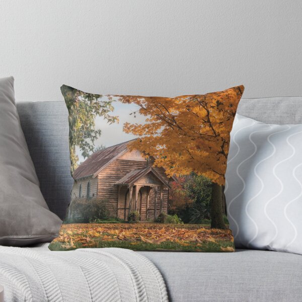 Item preview, Church at Eurobin at peak autumn designed and sold by brightmystic.