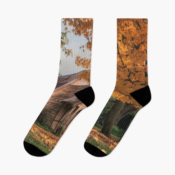 Item preview, Church at Eurobin at peak autumn designed and sold by brightmystic.