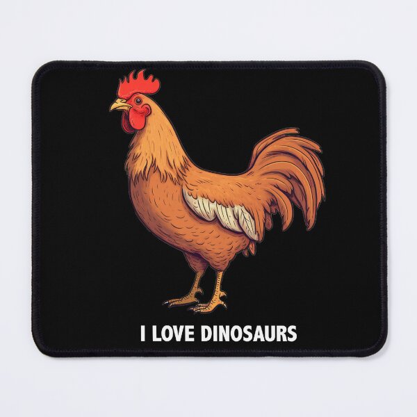 Artikelvorschau, Ich liebe Dinosaurier - auch wenn ich ein Huhn bin - Lustiger Dinosaurier entworfen und verkauft von goldentusk.
