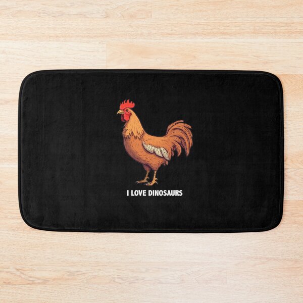 Item preview, I Love Dinosaurs - Even Though I'm Chicken - Funny Dinosaur designed and sold by goldentusk.