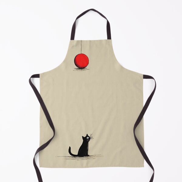 Item preview, Suspicious Friends - black cat Mamo playing ball designed and sold by kinstar.