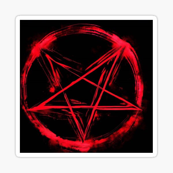 Download HD Blood Satan Pentagram Occult Religion Goth - Satanic Pentagram T  Shirt Roblox Transparent PNG Image 