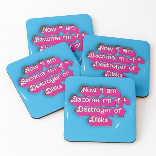 Item preview, Now I am Become rm -f * Desroyer of Disks designed and sold by AndromedaWeb.