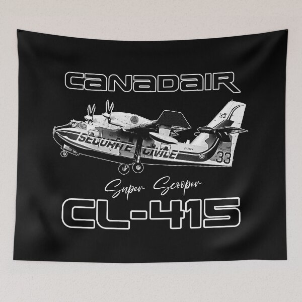 Item preview, Canadair cl-415 Super Scooper firebomber Aircraft designed and sold by Aerolovers.