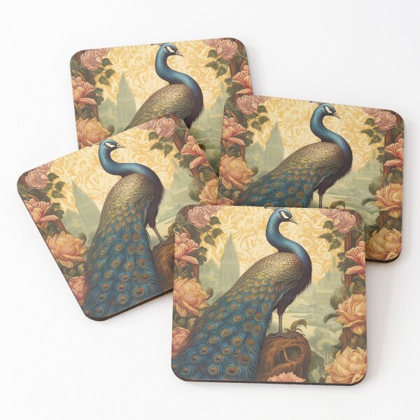 Item preview, Peacock Exhibition William Morris Alternative 2 designed and sold by tierinadean.