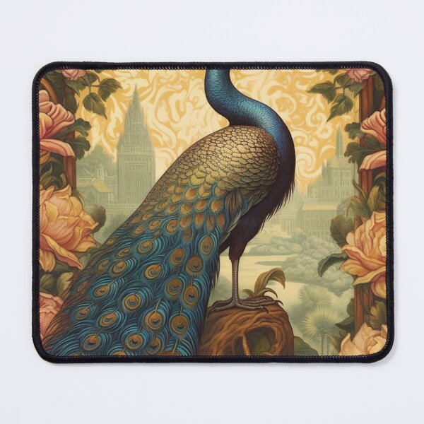 Item preview, Peacock Exhibition William Morris Alternative 2 designed and sold by tierinadean.