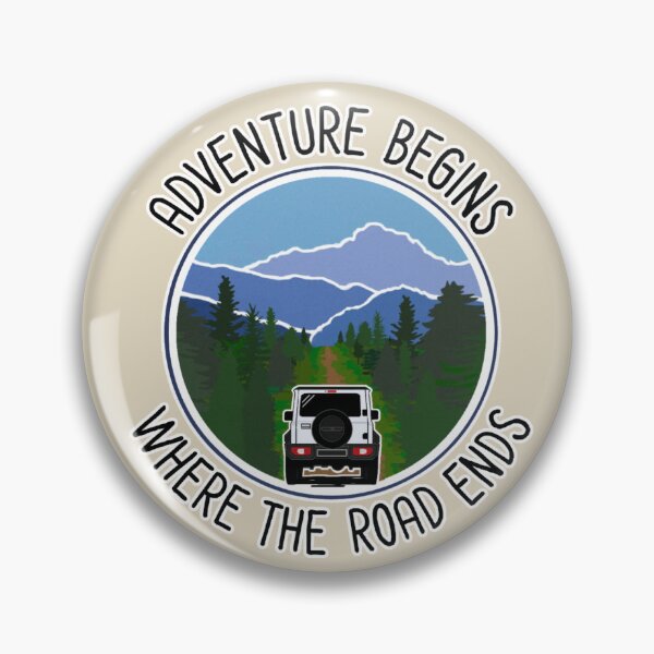 Item preview, Adventure Begins Where The Road Ends ~ Superior White  designed and sold by ZookiniYellow.