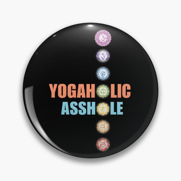 Item preview, Yogaholic asshole designed and sold by SidTastic .