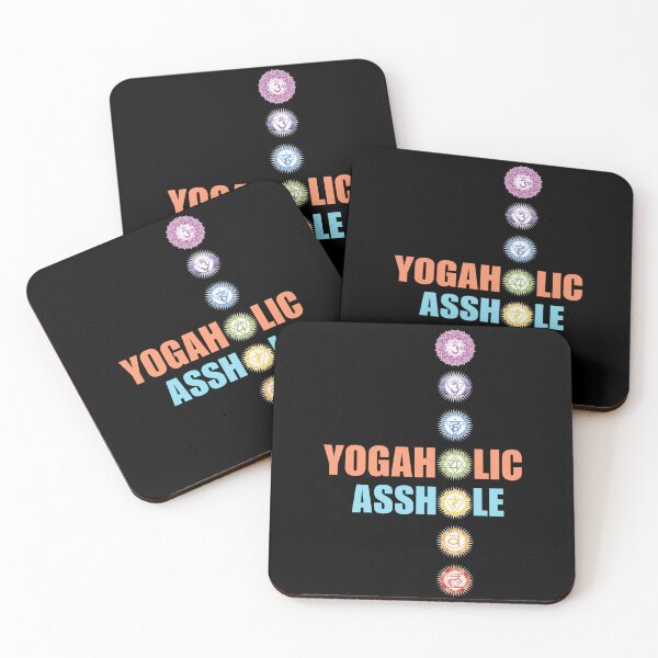 Item preview, Yogaholic asshole designed and sold by SidTastic .