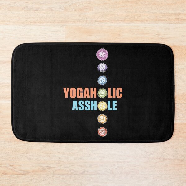 Item preview, Yogaholic asshole designed and sold by SidTastic .