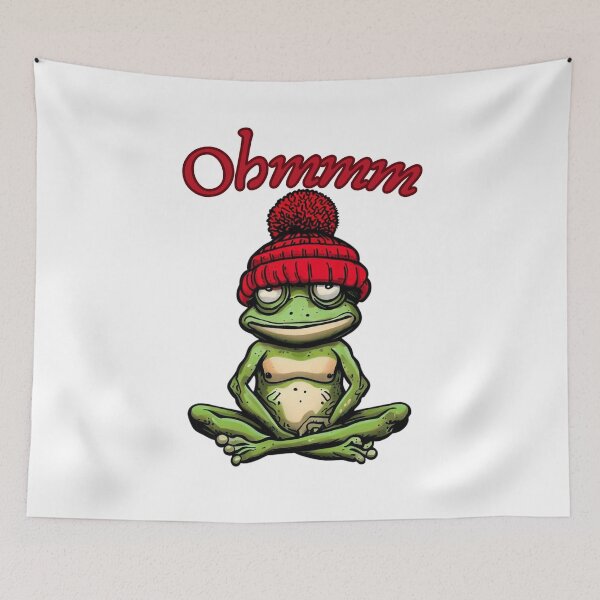 Item preview, Yoga frog hmmm designed and sold by gringourmand.