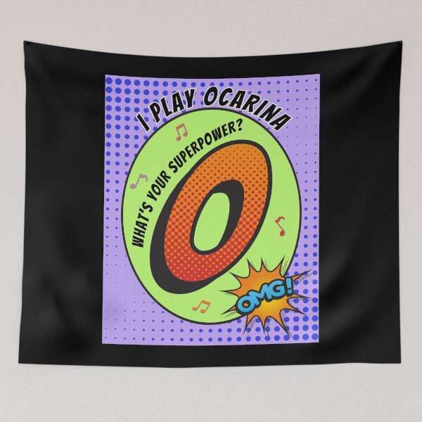 Item preview, Ocarina Player - I Play Ocarina What's Your Superpower designed and sold by ojdart.