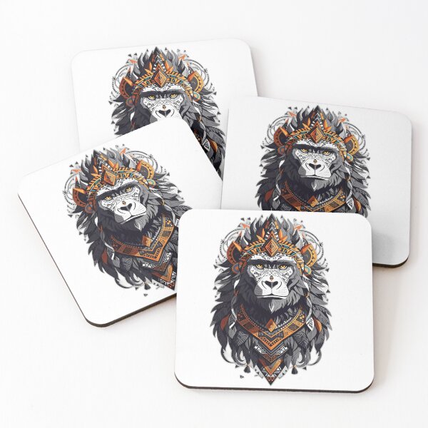 Item preview, gorillas designed and sold by MARKETKING.