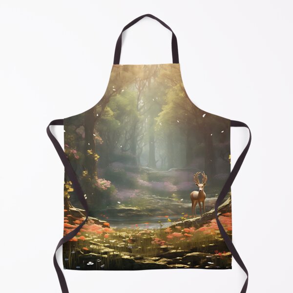 Item preview, Image of a summer morning in the forest in the style of an oil painting designed and sold by Pflugart.