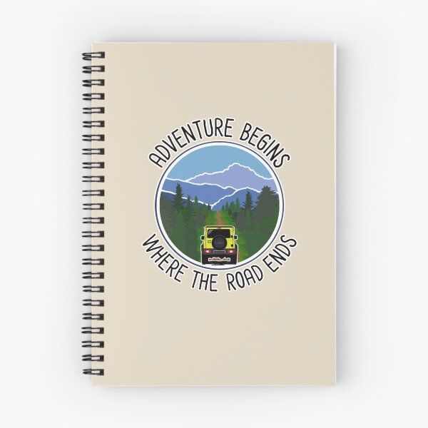 Item preview, Adventure Begins Where The Road Ends ~ Kinetic Yellow  designed and sold by ZookiniYellow.