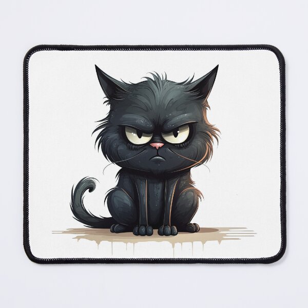 Item preview, Black Cat Meme - Do not disturb designed and sold by Puristock.